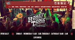 Desktop Screenshot of honkytonkcentral.com